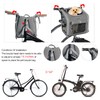 BABEYER Dog Bike Basket, Expandable Soft-Sided Pet Carrier Backpack with