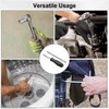 sourcing map 1/4" Drive Spinner Handle Chrome Vanadium Steel Drive