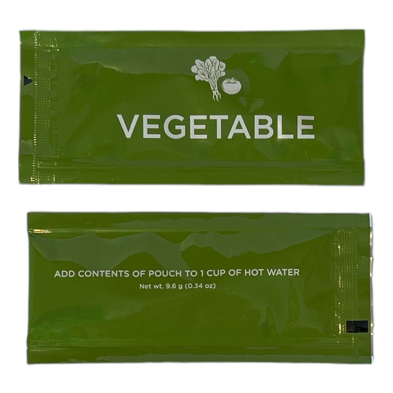Reduced Sodium Vegetable Broth Concentrate - 20 Stick Pack (9.6g