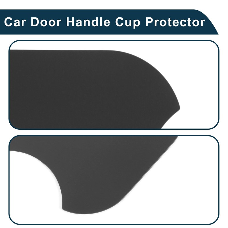 TUCKBOLD Car Magnet Car Door Handle Scratch Protector 91x93mm Anti-Scratches|