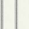 Chesapeake 3115-12461 Linette Fabric Stripe Wallpaper, Black