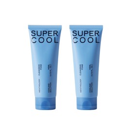 Mentology Super Cool Acne Pore Trouble Oily Skin Mildly Alkaline Deep Cleansing Foam 140ml, 2 pieces / 멘톨로지 슈퍼 쿨 여드름 모공 트러블 지성피부 약알칼리성 딥 클렌징 폼 140ml, 2개