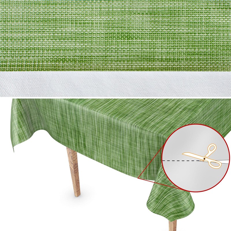 Washable Garden Tablecloth, Oilcloth, 100 x 140 cm, Cut Edge,