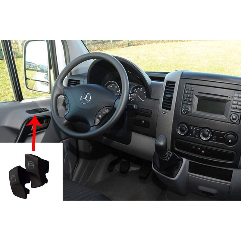 Window Control Switch Buttons Compatible with Mercedes Sprinter W906 VW