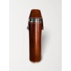 Birdie Bottle 12oz Brown Flask with 4 Shot Glasses for
