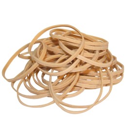 Whitecroft Essentials Value 3x90mm Rubber Bands,orange|brown|oak|beige