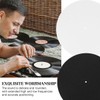ZJIVQO Turntable Platter Mat, Anti Static Vinyl Record Player Vibration