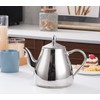 SANQIAHOME Stainless Steel Teapots with Infuser 2000ml