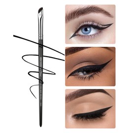 EIGSHOW Eyeliner Brush, Crescent Eyeliner Brush, Fine Angled Ultra Thin Eyeliner Brushes for Eyebrows, Eyeshadow (E865)