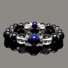 STONE KITCHEN Men’s Power Stone Bracelet, Lapis Lazuli, Hematite, Matte