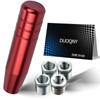 DUOQNY Gear Shift Knob - Universal Fit with 4 Alloy