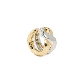 DEMARSON Women's Odell Ear Cuff, Two Tone, Silver, Gold, One Size