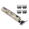 Electric Hair Trimmer Clipper USB Portable Professional Retro Hair Cutting