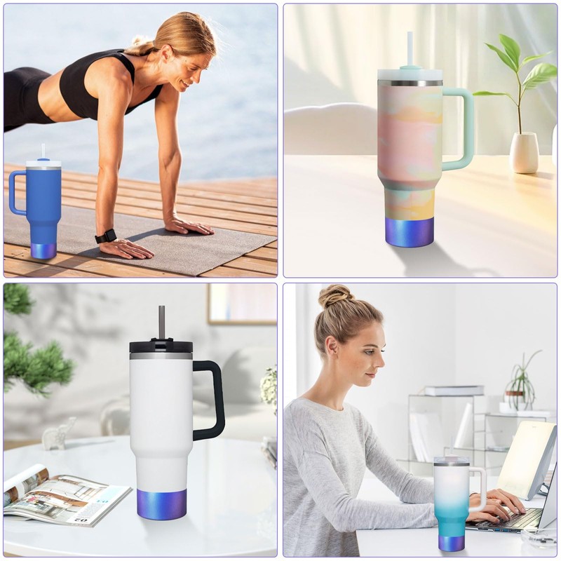 ZWIN Chameleon Gradient Matte Luster Silicone Boot,Silicone Boot Sleeve,Water Bottle