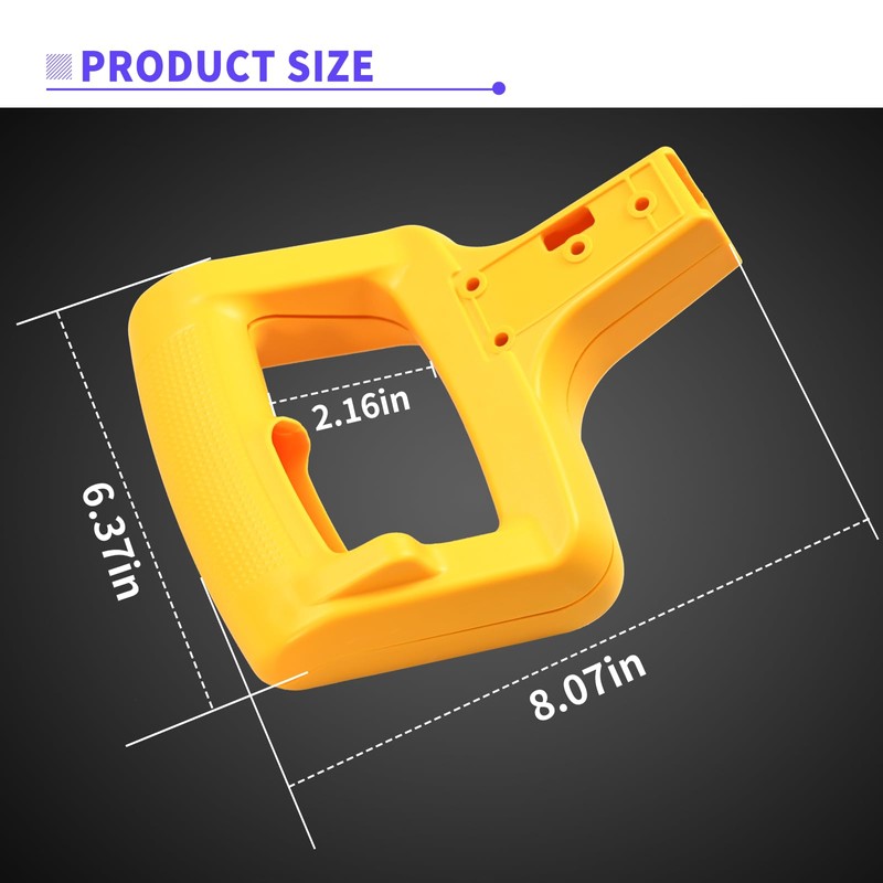 153755-01 Miter Saw Clamshell Handle for DeWalt DW708 DW708-B2 DW708-BR，Miter