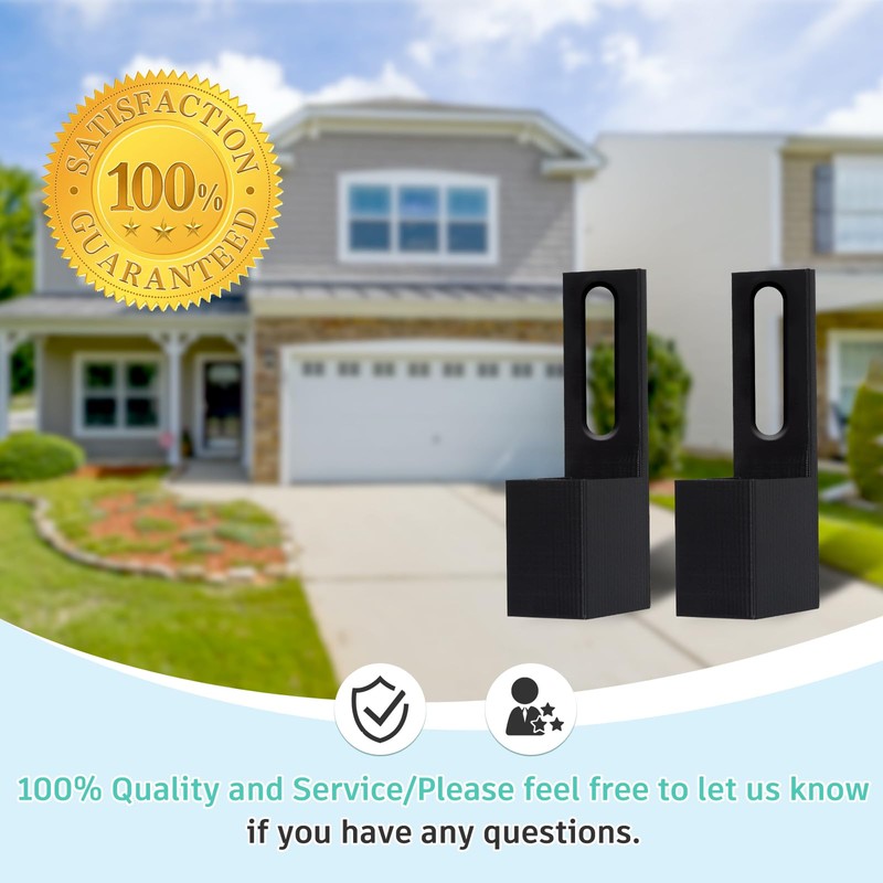 Garage Door Sensor Sun Shield - 2 Pack Garage Door