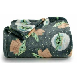 The Big One MANDALORIAN -The Child - BABY YODA The Big One Oversized Supersoft Plush Throw