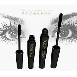 Fablashous Eyelash Kit 3D Thickening & Lengthening Black Natural Fibre Lash Mascara Extensions And Eyelash Eyebrow Enhancing Serum