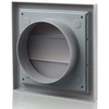 Blauberg Grey Gravity Grille 100 mm - 4 inch External