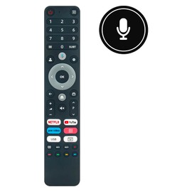 VINABTY Replacement Voice Remote Control Compatible with Strong Compatible with Blaupunkt Compatible with Kogan KALED43U94TA KALED50U94TA KALED55U94TA KALED65U94TA KALED75U94TA KALED75U94TA
