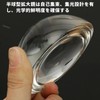 EsiFare Paper Weight Transparent Hemispherical 5.5cm Diameter Glass Magnifier Calligraphy