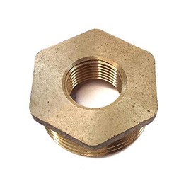 1 Inch BSP x 1/2 Inch BSP Brass Reducing Bush