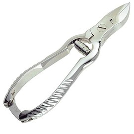 AAProTools Nail Nipper Toe Toenail Clippers Ingrown and Thick Toenails Stainless Steel Nippers Lap Joint- Barrel Spring- for Professional Medic Surgi Equipment 4.75 inch