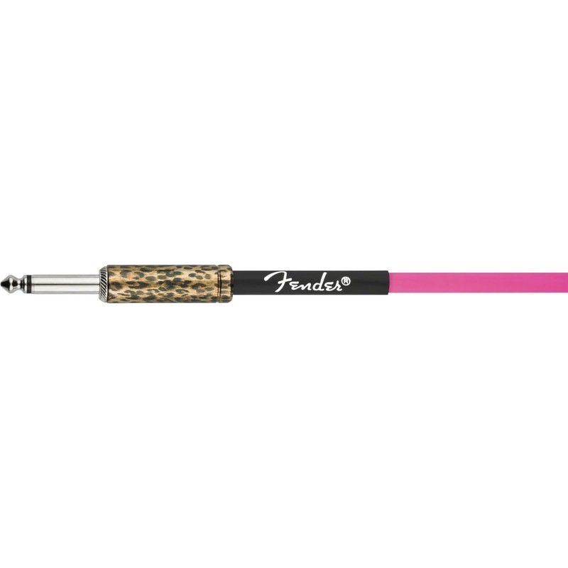 Joe Strummer 13' Instrument Cable, Pink Leopard
