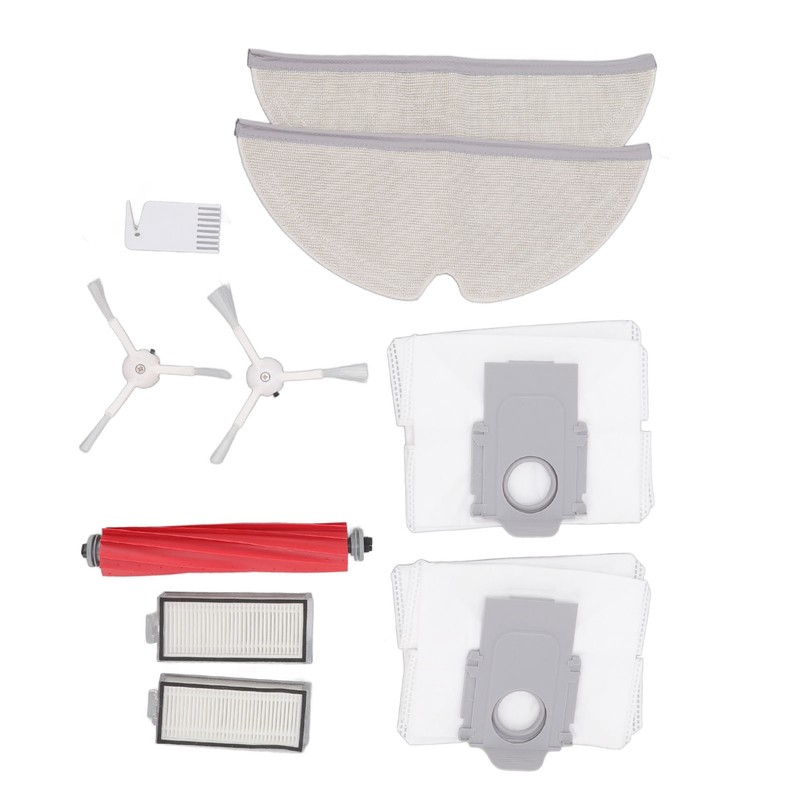 Vacuum Cleaner Main and Side Brush Replacement Set with Filter