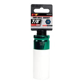 Performance Tool W32922 Performance Tool 1/2-Inch Impact Drive 7/8-Inch Thin Wall Socket , Green