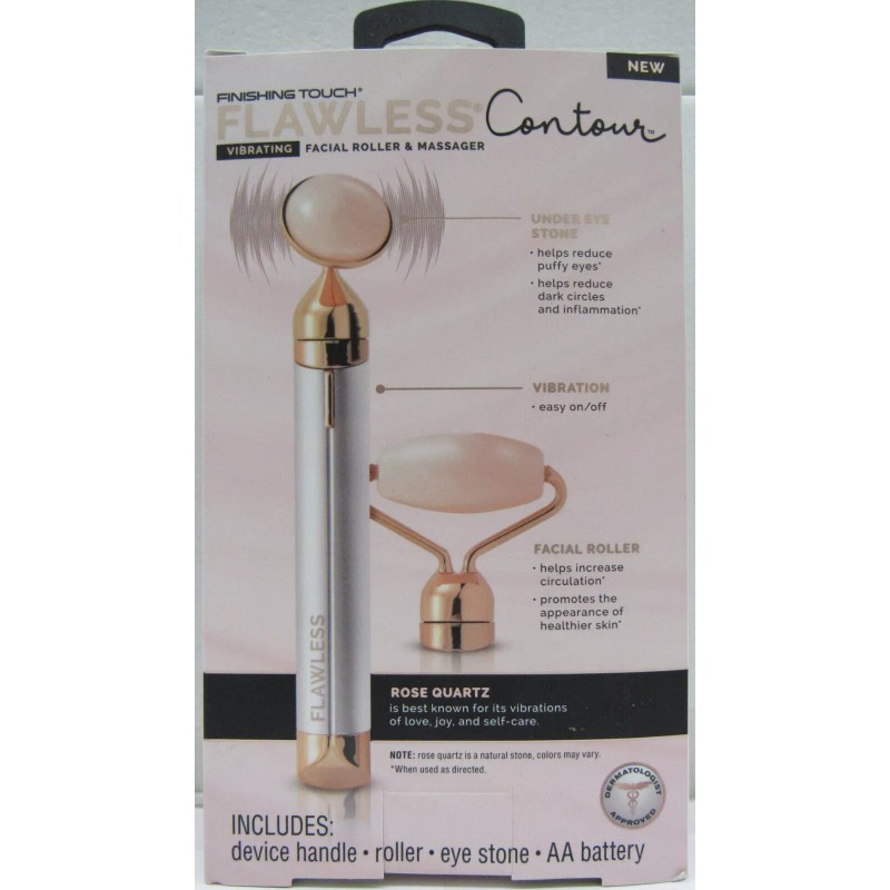 FinishingTouch Flawless Contour Vibrating Facial Roller/Massage