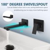 Aolemi Wall Mount Bathroom Faucet Wall Mounted Bathtub Faucet Single