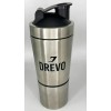 Termo 591 Ml Proteína Café 2 En 1 Pastillero Ultraresistente