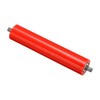 PATIKIL Polyurethane Coated Conveyor Roller 2" Diameter 10" Length, Stainless