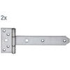 Alberts 327231 Cross Hinge with Riveted Pin Stainless Steel Band