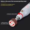 Pack of 18 Flap Grinders Lamellar Grinder for Drill, 80-120-180