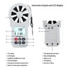 Digital Anemometer, Handheld Wind Speed Meter with Temperature/Humidity Sensor, USB