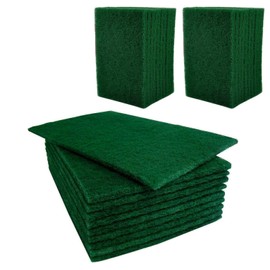 MKR PRO Heavy Duty Large Scouring Pads 16 x 22cm, Multi-Purpose for Kitchen and Bathroom (Pack of 30)