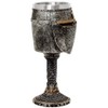 MediMuc Chalice Knight's Helmet – Detailed Hand-Painted, Decorative, Hand-Painted, Medieval