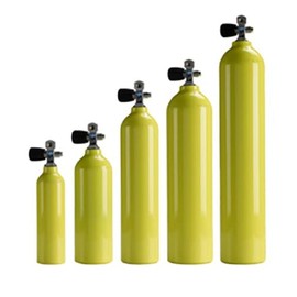 Sherwood Scuba Group Catalina Aluminum Cylinders 3000 PSI (Yellow, 6 Cuft)