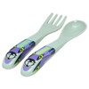 daiwato-i Kids Cutlery Purple 12.5 cm System Spoon & Fork Set