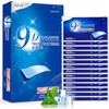 nailpretty 28 Strips Bleaching Stripes, Zahnaufhellung Bleaching Ohne Schmerzempfindlichkeit, Effektive Fleckentfernung Einfache Zahnaufhellung zu Hause