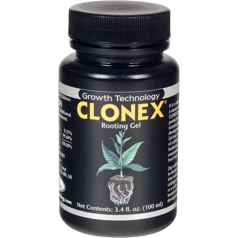 Clonex 100ml Cloning Gel & OrganiPlug Seed and Cutting Plugs