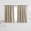PONY DANCE Blackout Small Window Curtains - Thermal Insulated Curtains