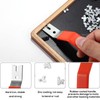 Glazier Setting Tool, Glazier Tools Kit with 120pcs Push Points