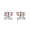 ONEFINITY Elephant Earrings Sterling Silver Elephant Stud Earrings Animal Elephant