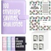 100 Envelope Saving Challenged Binder, Budget Binder, Money Saving Challenge