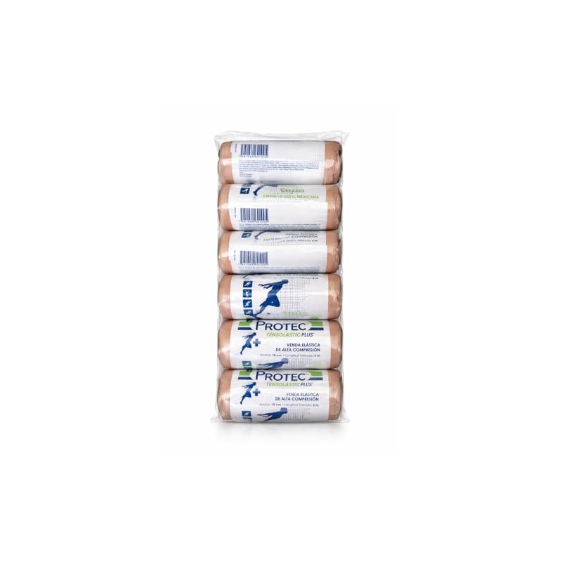 PROTEC | Venda Elástica Tensolastic de Alta Compresión de 10cm