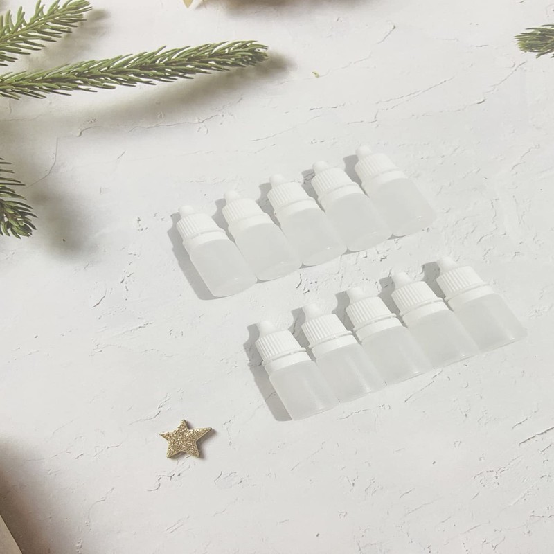 Muluo 30 Pcs 5 ml Empty Plastic Squeezable Eye Dropper