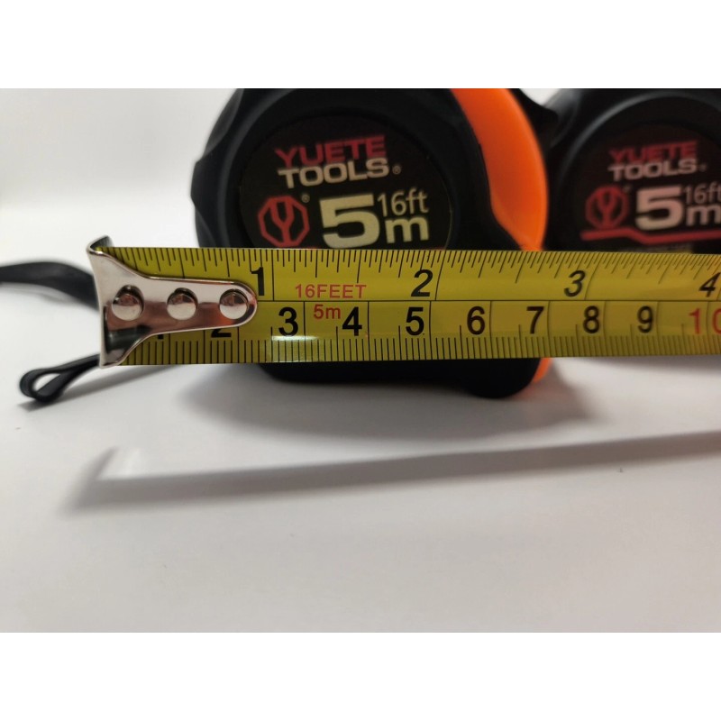 TapeMeasure YUETE TOOLS TAPE MEASURE 16FT 5M set of 3